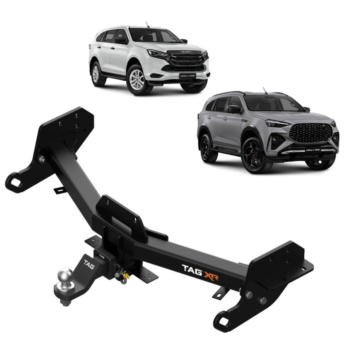 TAG Extreme Recovery Towbar & Direct Fit Wiring Kit For Isuzu MU-X (07/2021 - on)