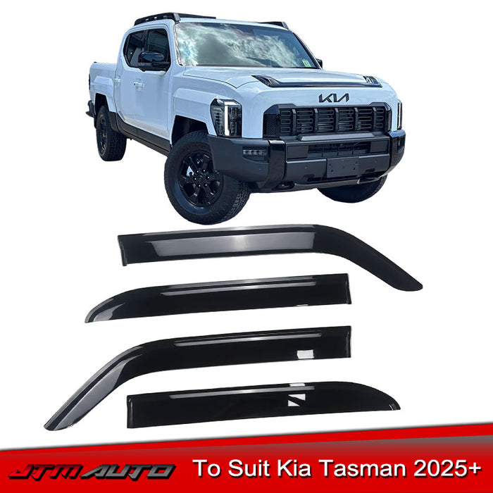 Premium Injection Weathershields Weather Shields Visor to suit Kia Tasman 2025+
