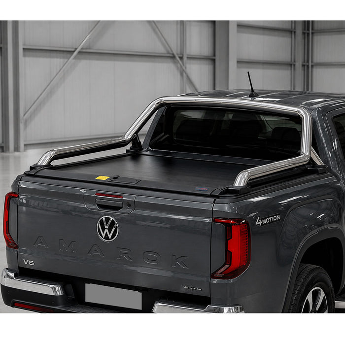 4x Heavy-Duty Factory Sports Bar Adaptor Brackets for Roller Shutter Covers to suit Volkswagen Next-Gen Amarok 2023+