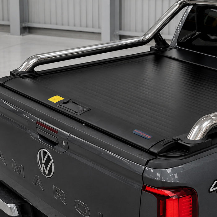 4x Heavy-Duty Factory Sports Bar Adaptor Brackets for Roller Shutter Covers to suit Volkswagen Next-Gen Amarok 2023+