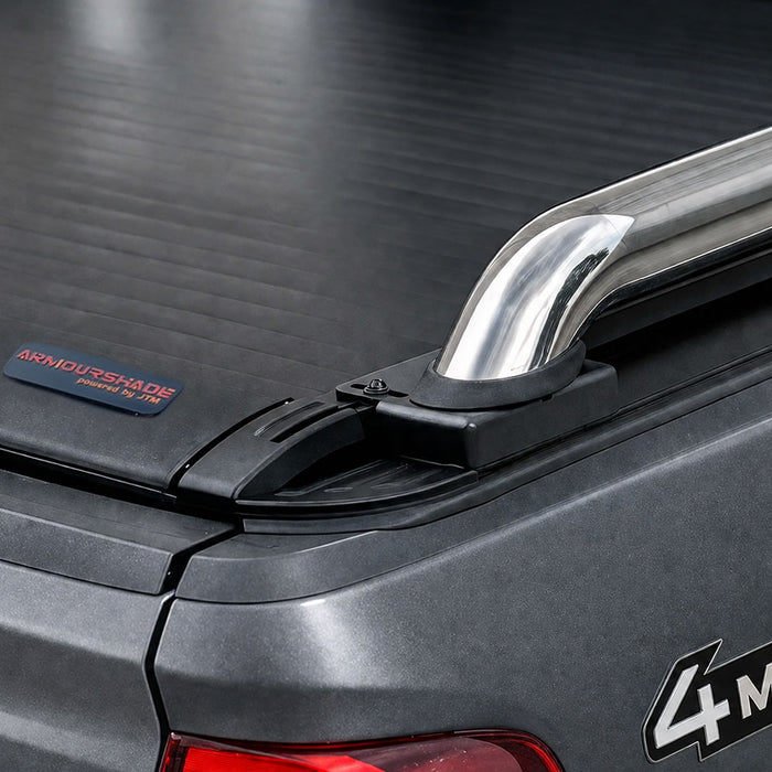 4x Heavy-Duty Factory Sports Bar Adaptor Brackets for Roller Shutter Covers to suit Volkswagen Next-Gen Amarok 2023+