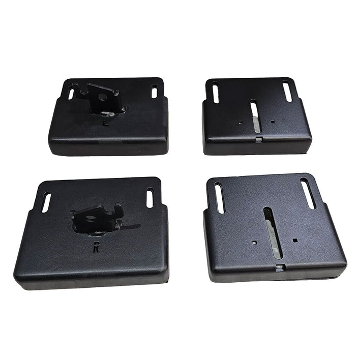 4x Heavy-Duty Factory Sports Bar Adaptor Brackets for Roller Shutter Covers to suit Volkswagen Next-Gen Amarok 2023+