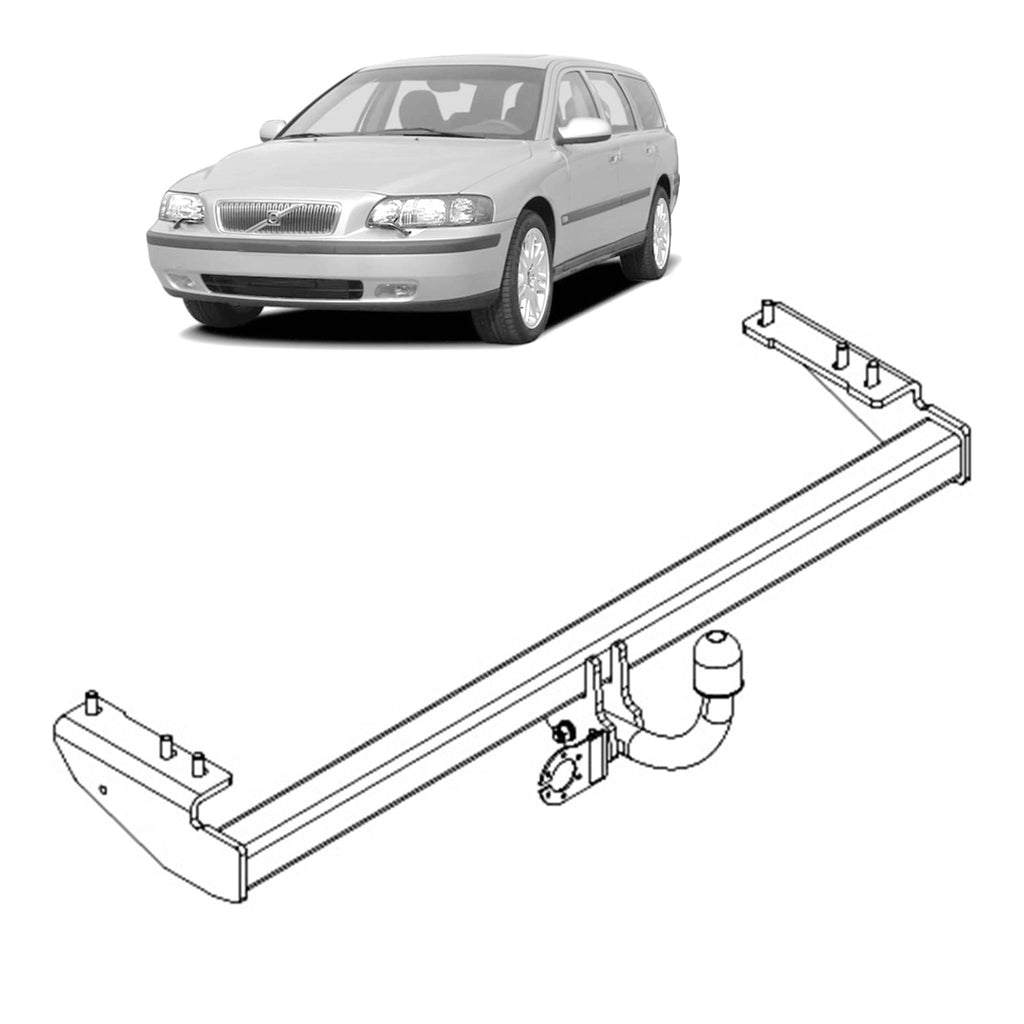 TAG Towbar European for Volvo V70 (11/1999 - 03/2008) — JTM Auto 4x4 ...