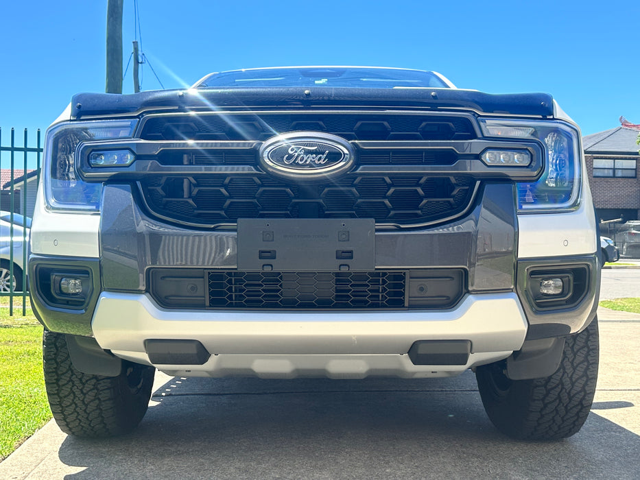 Front Grill Matt Black Lower Mesh Bumper to suit Ford Ranger TREMOR XLT SPORT XLS XL Next-Gen (2022+)