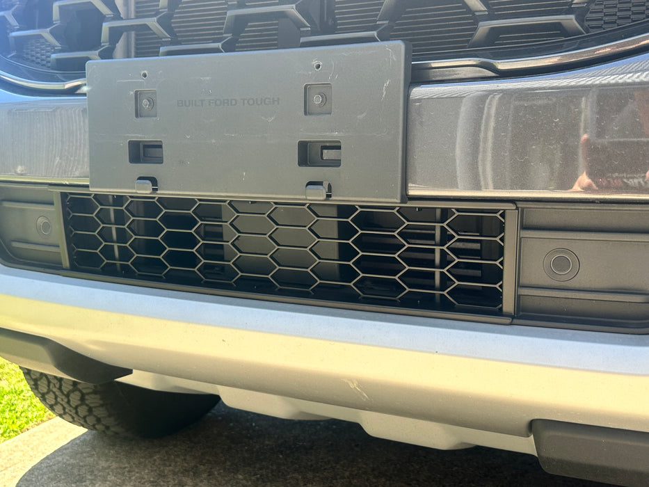 Front Grill Matt Black Lower Mesh Bumper to suit Ford Ranger TREMOR XLT SPORT XLS XL Next-Gen (2022+)