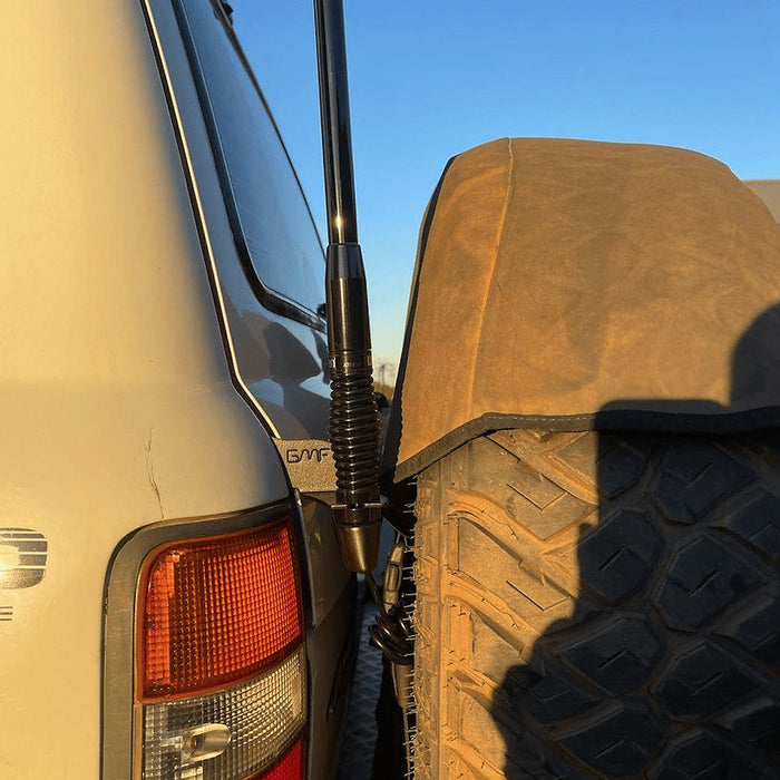 Aerial UHF Antenna Tailgate Bracket TG-123 to suit  Toyota Landcruiser 80 LC80