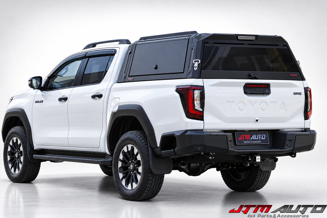 Toyota Hilux aluminium canopy with weather sealing