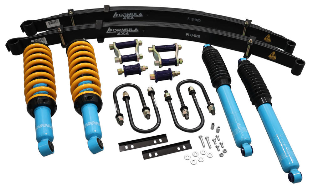 2 Inch 50mm Formula 4x4 Lift Kit with Height Adjustable ReadyStruts to suit Holden Colorado RG 2012-2020 & Isuzu D-Max TFS 2012-2020