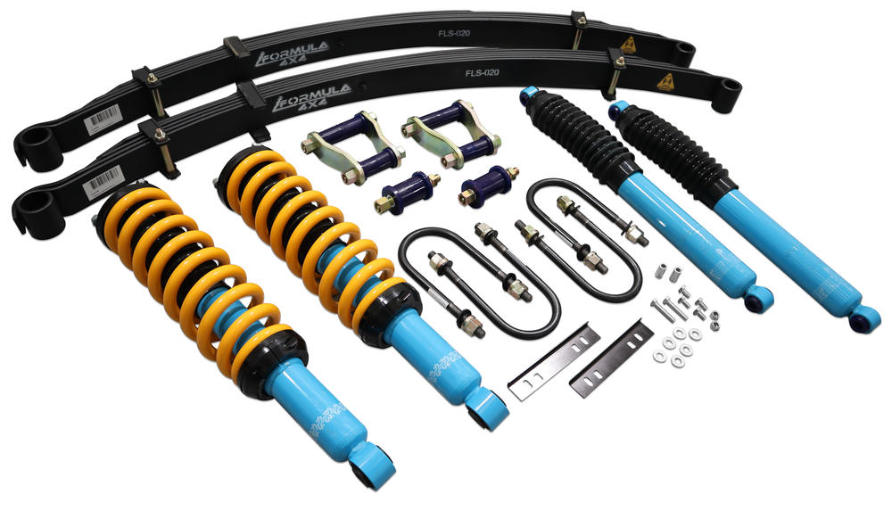 2 Inch 50mm Formula 4x4 Lift Kit with Height Adjustable ReadyStruts to suit Holden Colorado RG 2012-2020 & Isuzu D-Max TFS 2012-2020