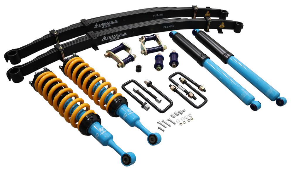 2 Inch 50mm Formula 4x4 Lift Kit with Height Adjustable ReadyStruts to suit Toyota Hilux GUN 2015-2025