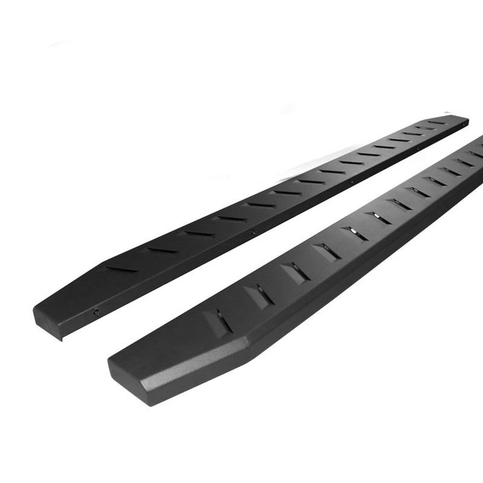 Heavy Duty Steel Black Side Steps to suit Ford Ranger PK PJ Dual Cab 2006-2011