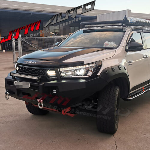 Heavy Duty Deluxe Bull bar Winch compatible