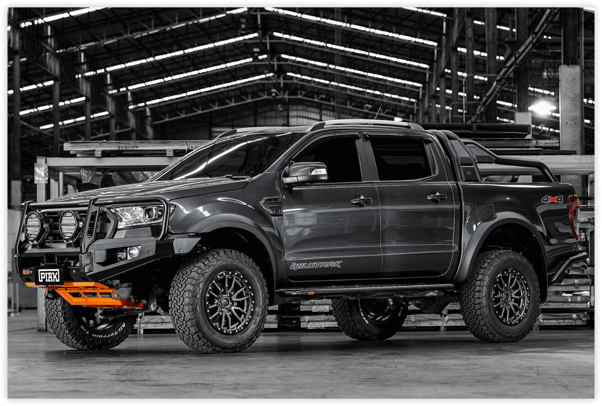 Piak ADR Elite 3 Loop Bull Bar to suit Ford Ranger 2015-2018 — JTM Auto ...