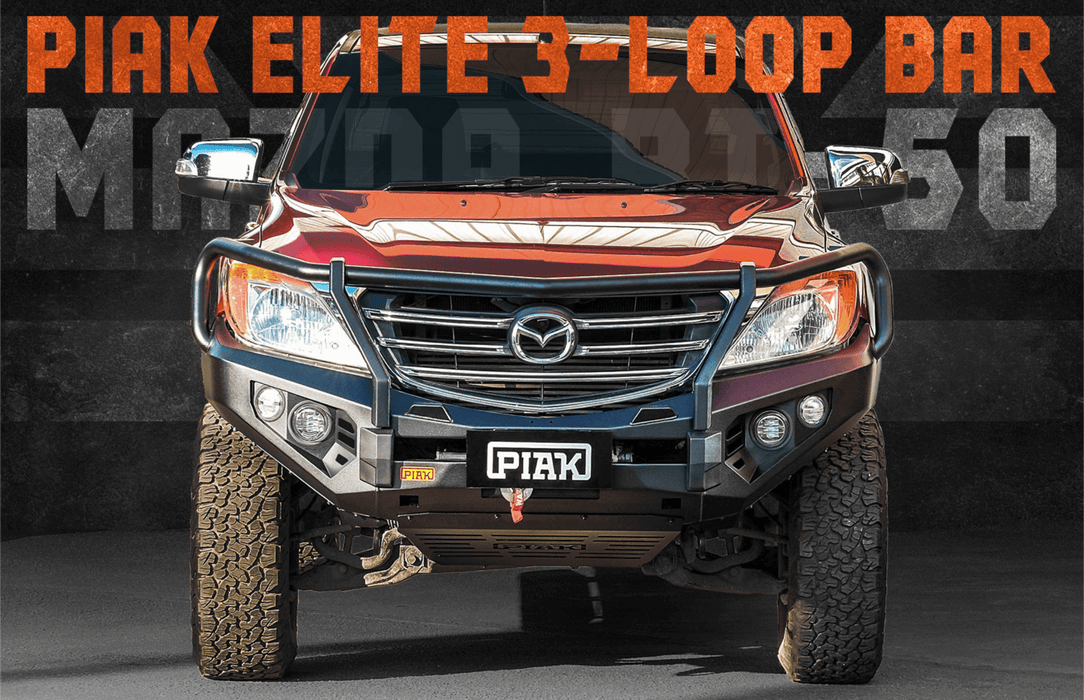 Piak ADR Elite 3 Loop Bull Bar to suit Mazda BT-50 2011-2019