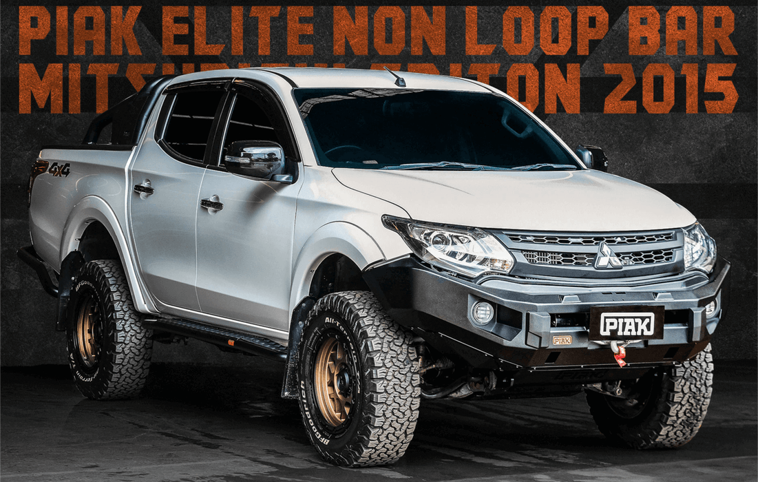 Piak ADR Elite Non Loop Bar for Mitsubishi Triton 2015-2019