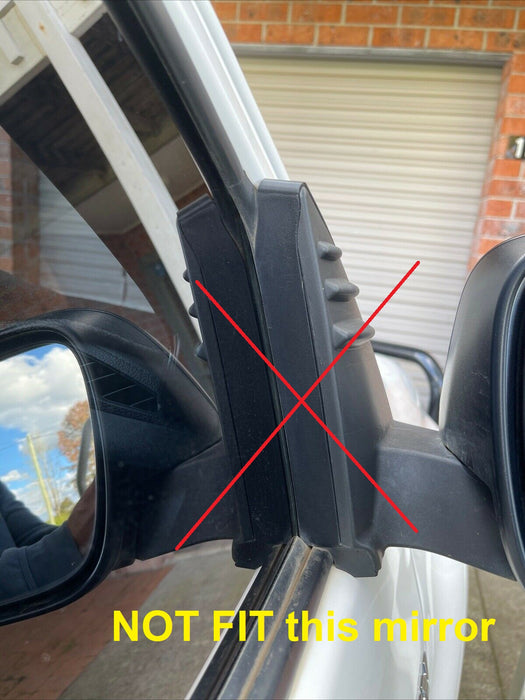 Premium Weathershields weather shield window visor tosuit Toyota Hilux 2015-2025
