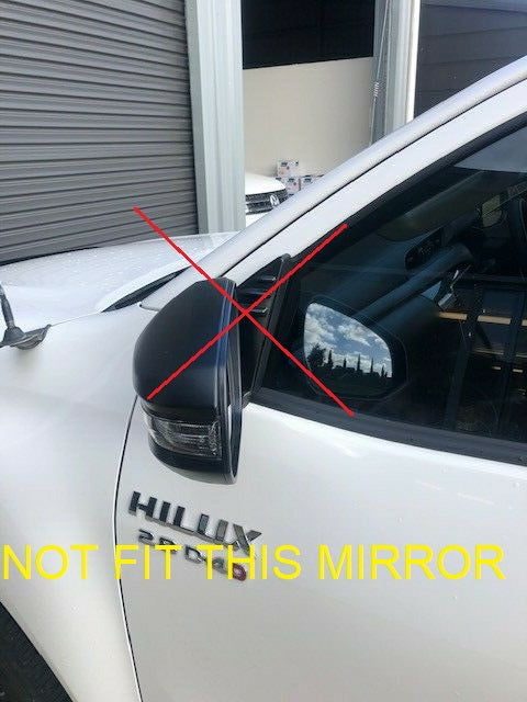 Premium Weathershields weather shield window visor tosuit Toyota Hilux 2015-2025