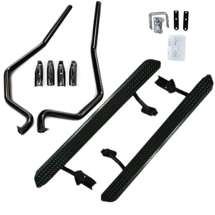 Heavy Duty Side Steps & Brush Bars to suit Toyota Hilux N80 2015+