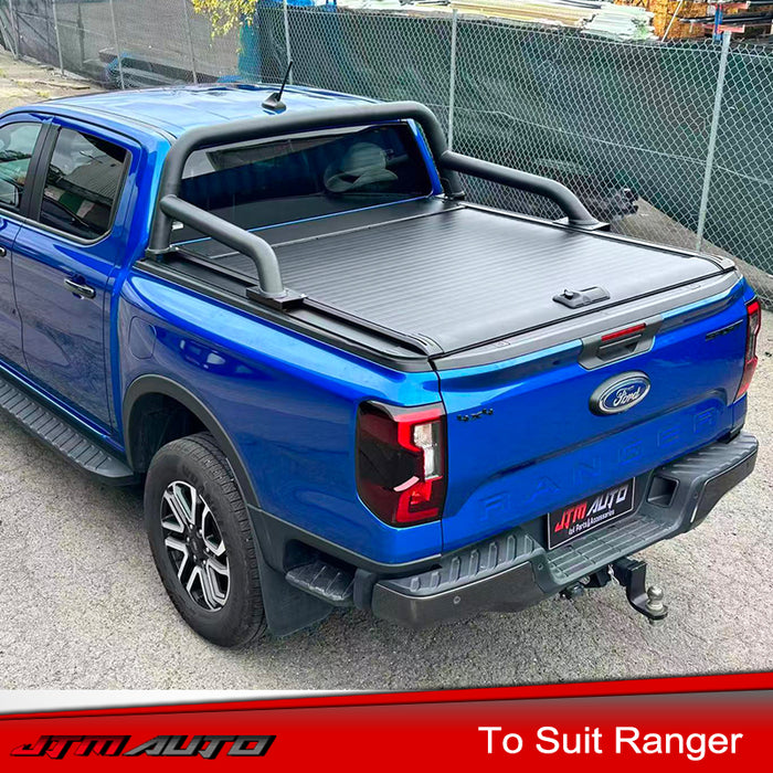 Alloy Roller Shutter Tonneau Hard Lip with LED to suit Ford Ranger NEW Gen 2022+