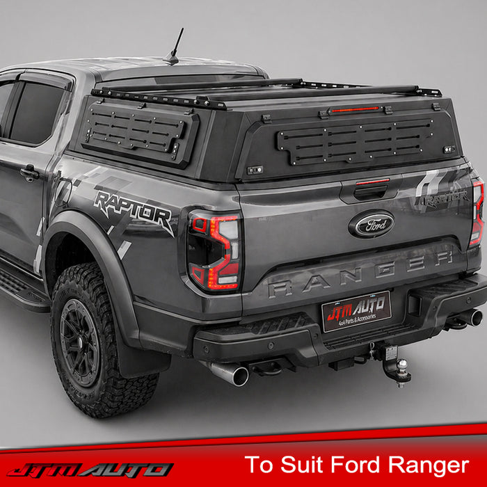 Low Profile Tub Steel Canopy Off Road Tactic to suit Ford Ranger New Gen 2022+