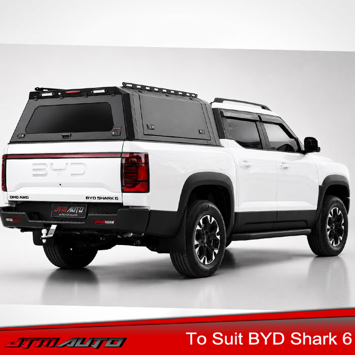 Full Aluminum Tub Canopy LED to suit BYD Shark 6