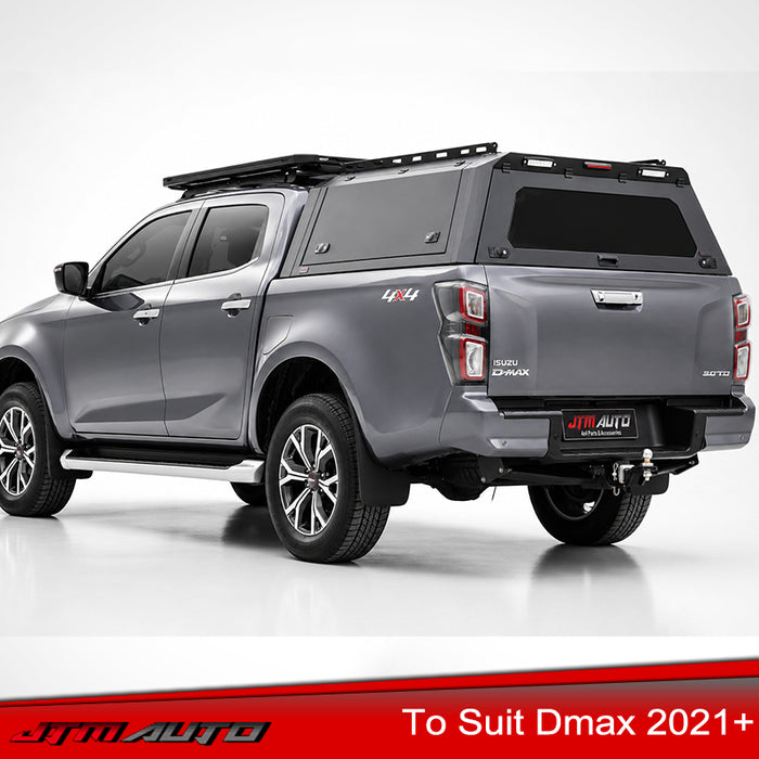 Full Aluminum Tub Canopy LED to suit Isuzu Dmax D-max Dual Cab ute 2020-2026
