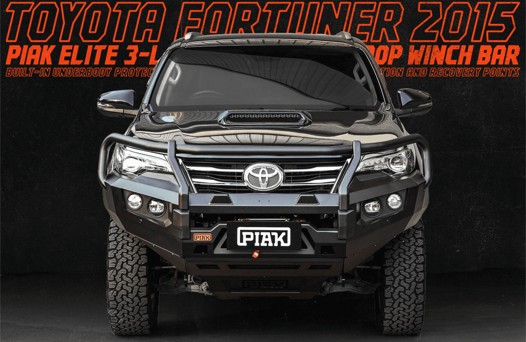Piak ADR Elite 3 Loop black powder coated finish