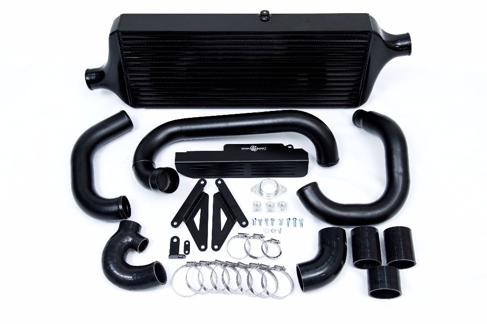 Front Mount Intercooler Kit (suits Subaru 15-21 VA WRX) - Black