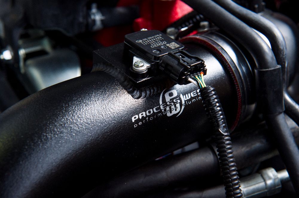Process West Cold Air Intake 72mm w/ K&N Filter (suits Subaru 15+ STI)