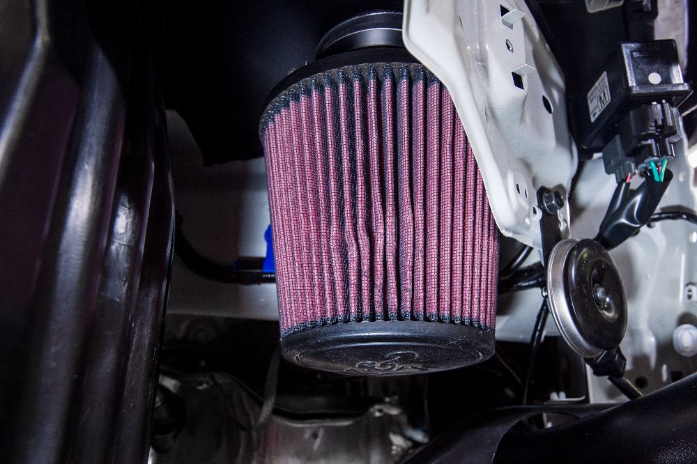 Process West Cold Air Intake 72mm w/ K&N Filter (suits Subaru 15+ STI)