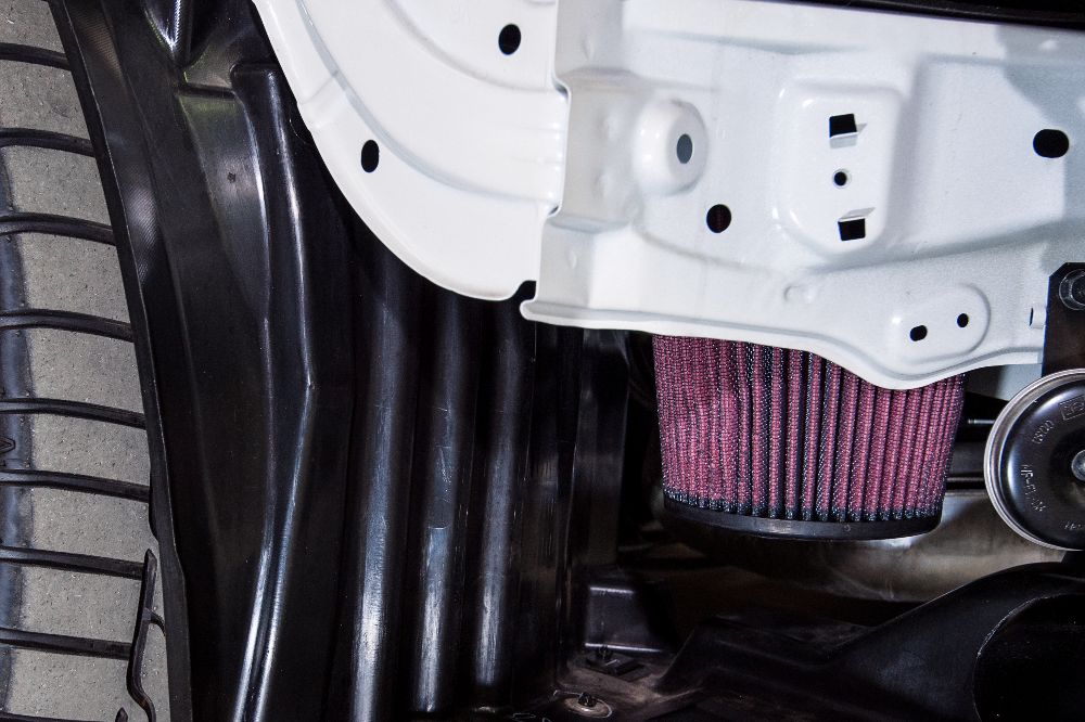 Process West Cold Air Intake 72mm w/ K&N Filter (suits Subaru 15+ STI)
