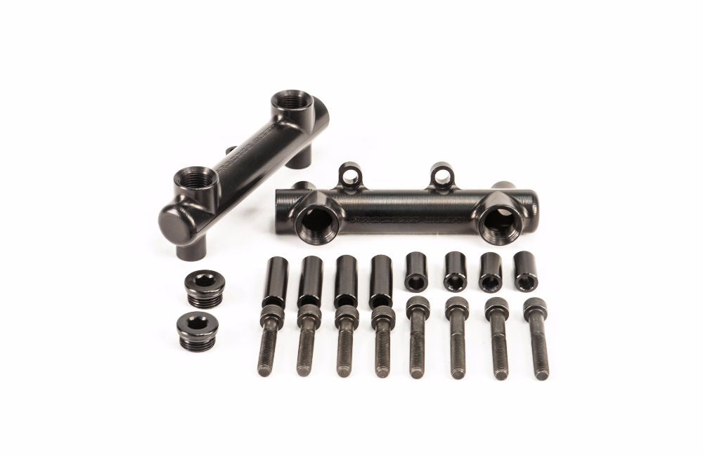 Billet Fuel Rails - Black