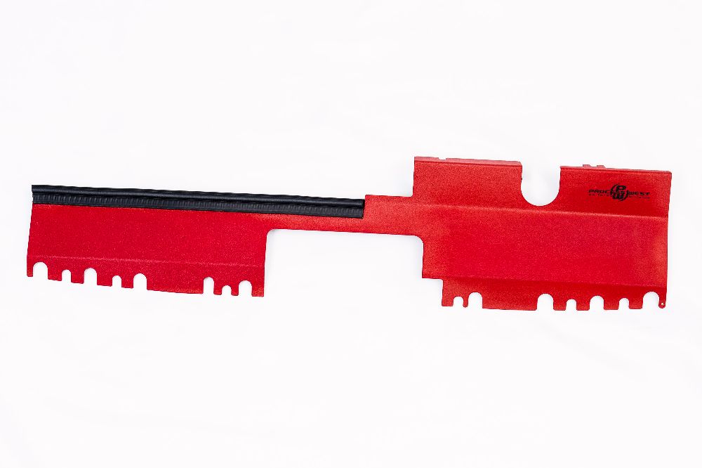 Radiator Cover (suits Subaru 15+ WRX/STI) (suits Intakes w/ Factory Inlet Chute) - Red