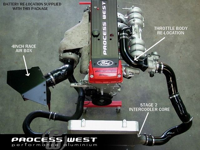 Stage 2.3 Performance Package (suits Ford Falcon BA/BF) - Black