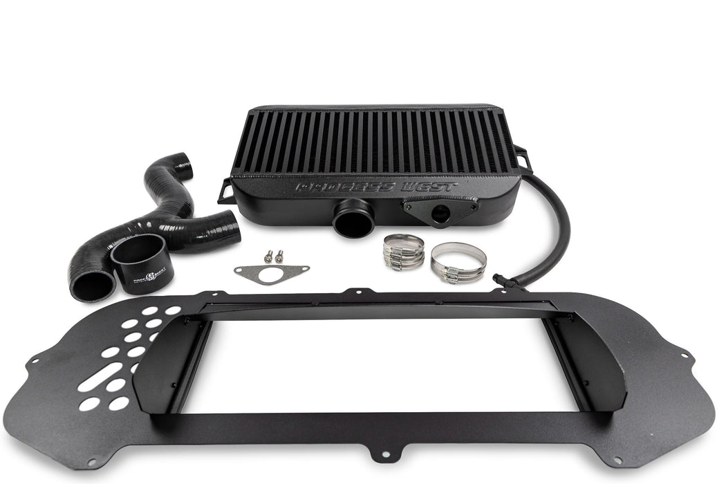 Top Mount Intercooler (suits Subaru 01-02 GD WRX/STI) - Black