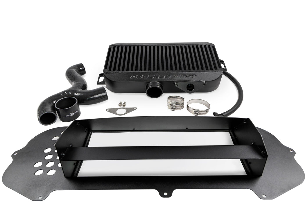 Top Mount Intercooler (suits Subaru 03-05 GD STI) - Black
