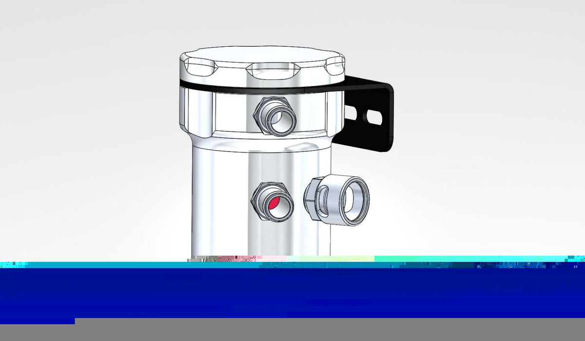 Process West SEPR8R Air Oil Separator Catch Can
