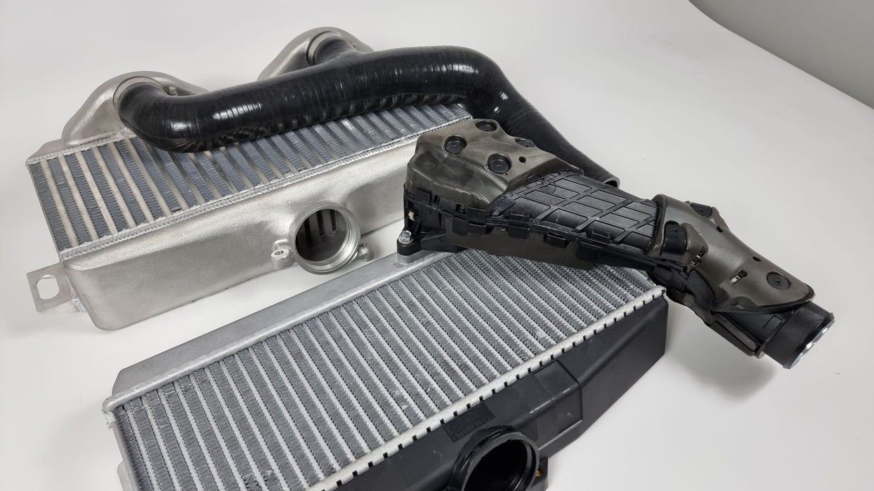 2022+ WRX top mounted intercooler kit black