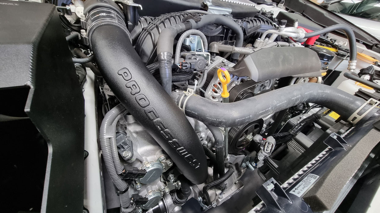 2022+ WRX charge pipe kit  black (suits factory intercooler and PW intercooler)