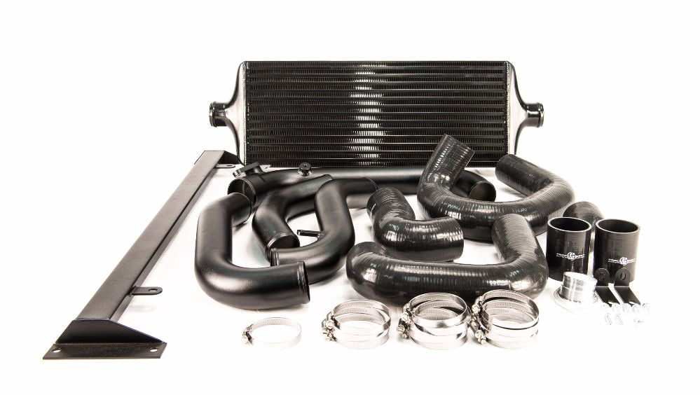 Front Mount Intercooler Kit (suits Subaru 08-14 GRB WRX) - Black