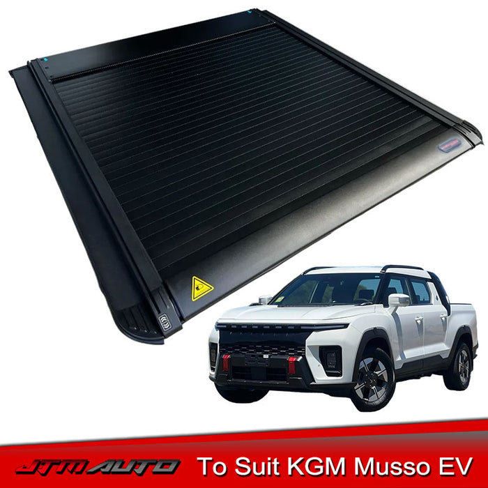 Electric Retractable Roller Shutter + LED Light to suit Ssangyong KGM Musso EV