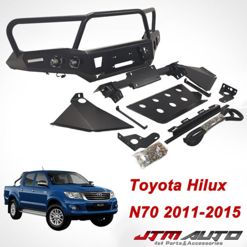 Rugged Bull Bar Bumper Replacement for Toyota