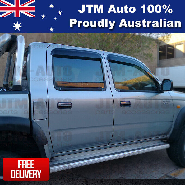 Premium Weathershields Window Visors Shields to suit Toyota Hilux 1997-2005