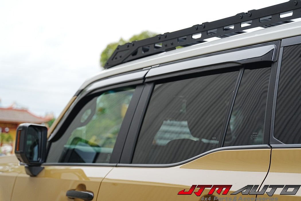 Luxury Weathershields Weather Shields suitable Toyota Landcruiser Prado 250