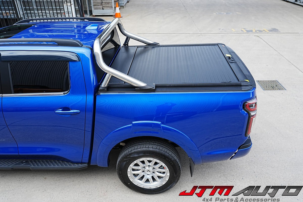 Alloy Roller Shutter Tonneau Hard Lip with LED suitable for GWM Cannon 2020+