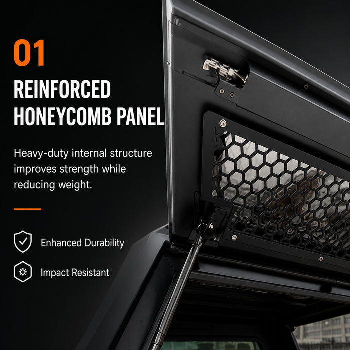 Armourshade V2 Aluminium Alloy Tub Canopy to suit Toyota Hilux N70 SR5 2005-2014