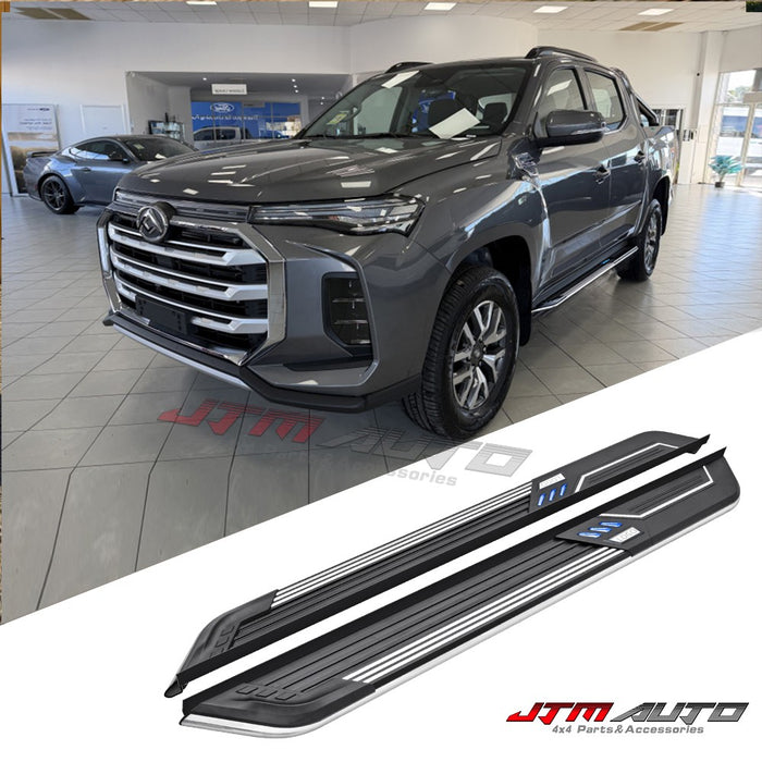 Edge Aluminum Running Board Side Step to suit LDV T60 T-60 2017-2026