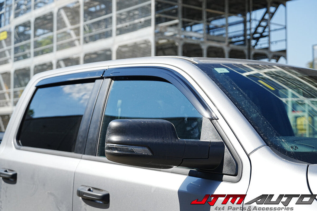 Luxury Weathershields Weather Shields to suit Ram 1500 DT Series Crew Cab 2020+