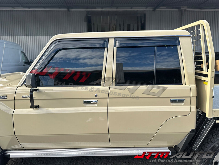 Bonnet Protector Weather Shield to suit Toyota Landcruiser 70 76 78 79 11/2023+