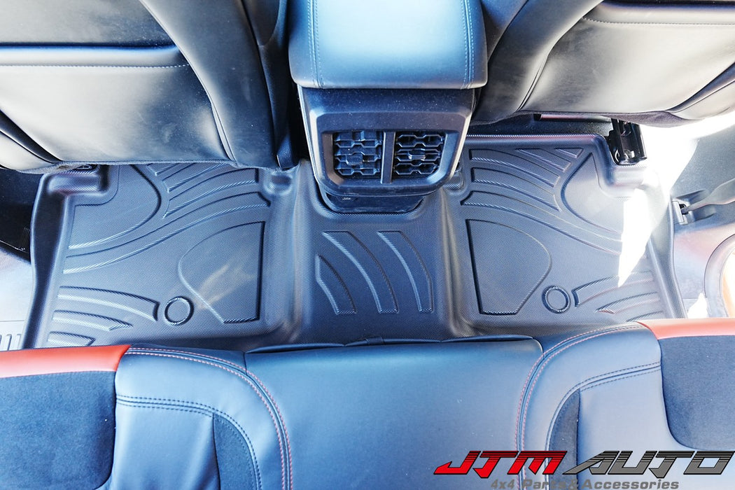 UltraMat 3D TPV Heavy Duty All Weather Floor Mats to suit Ford Ranger 2022+